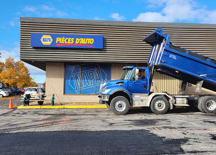 Pavage commercial Québec